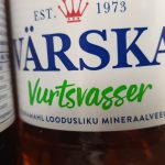 Vurtsvasser Trinkwasser Flasche. Echt jetzt? Furzwasser?