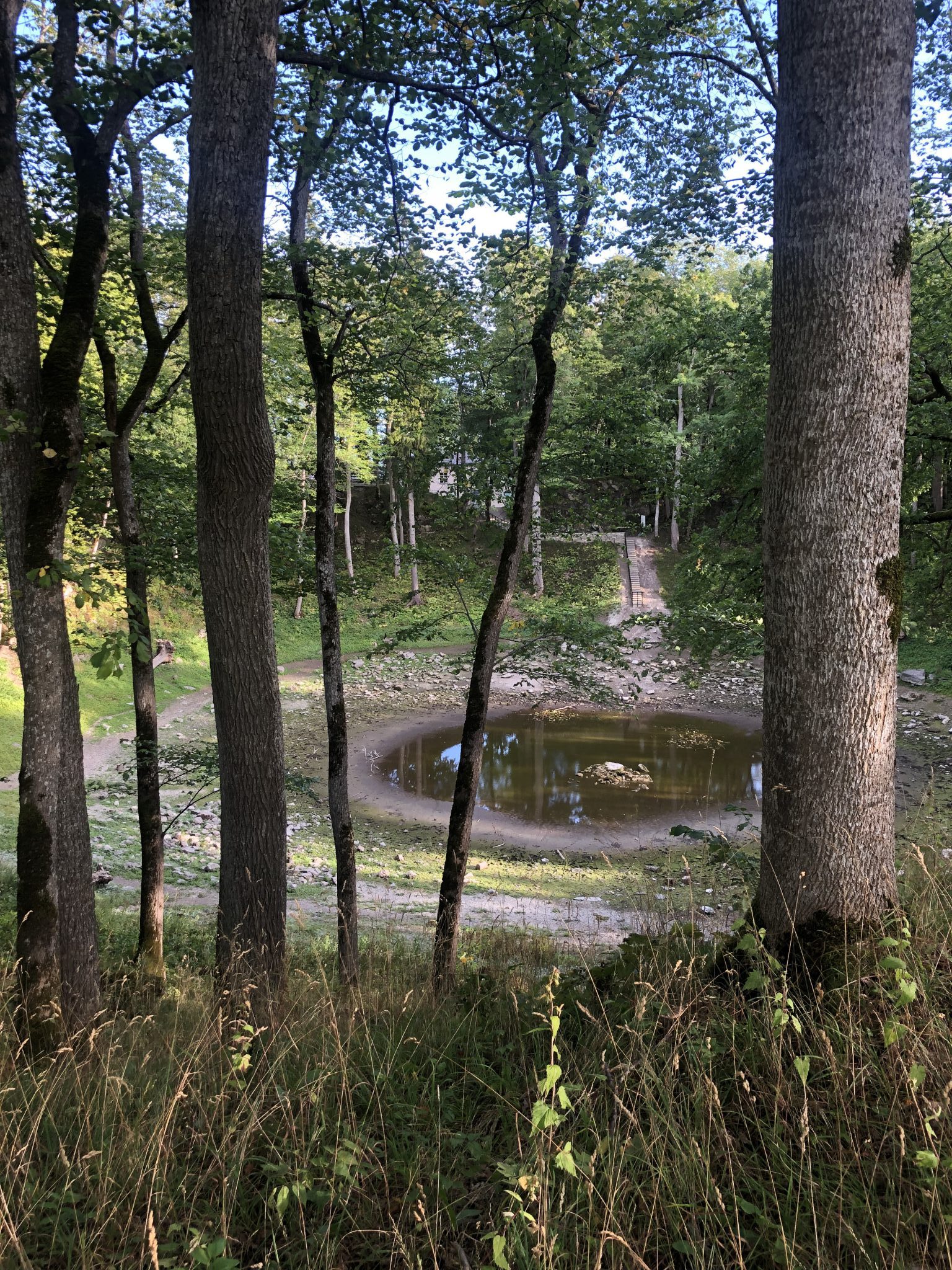 Krater des Meteroriteneinschlages auf Saaremaa