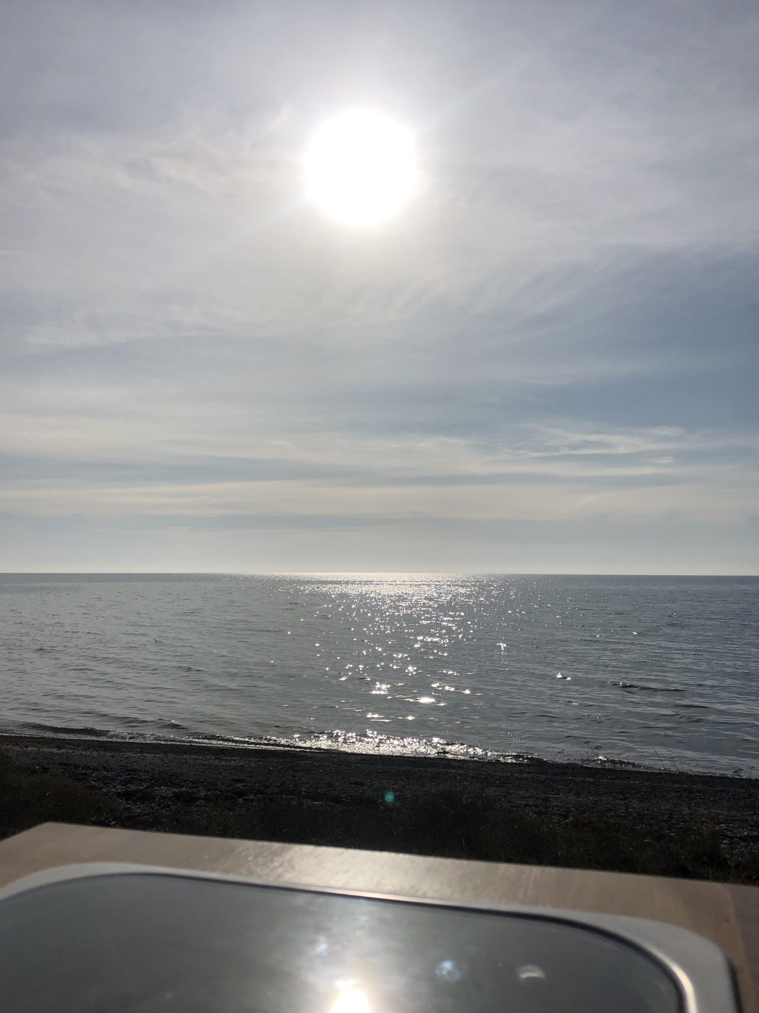 Die Sonne und das Meer von Saaremaa