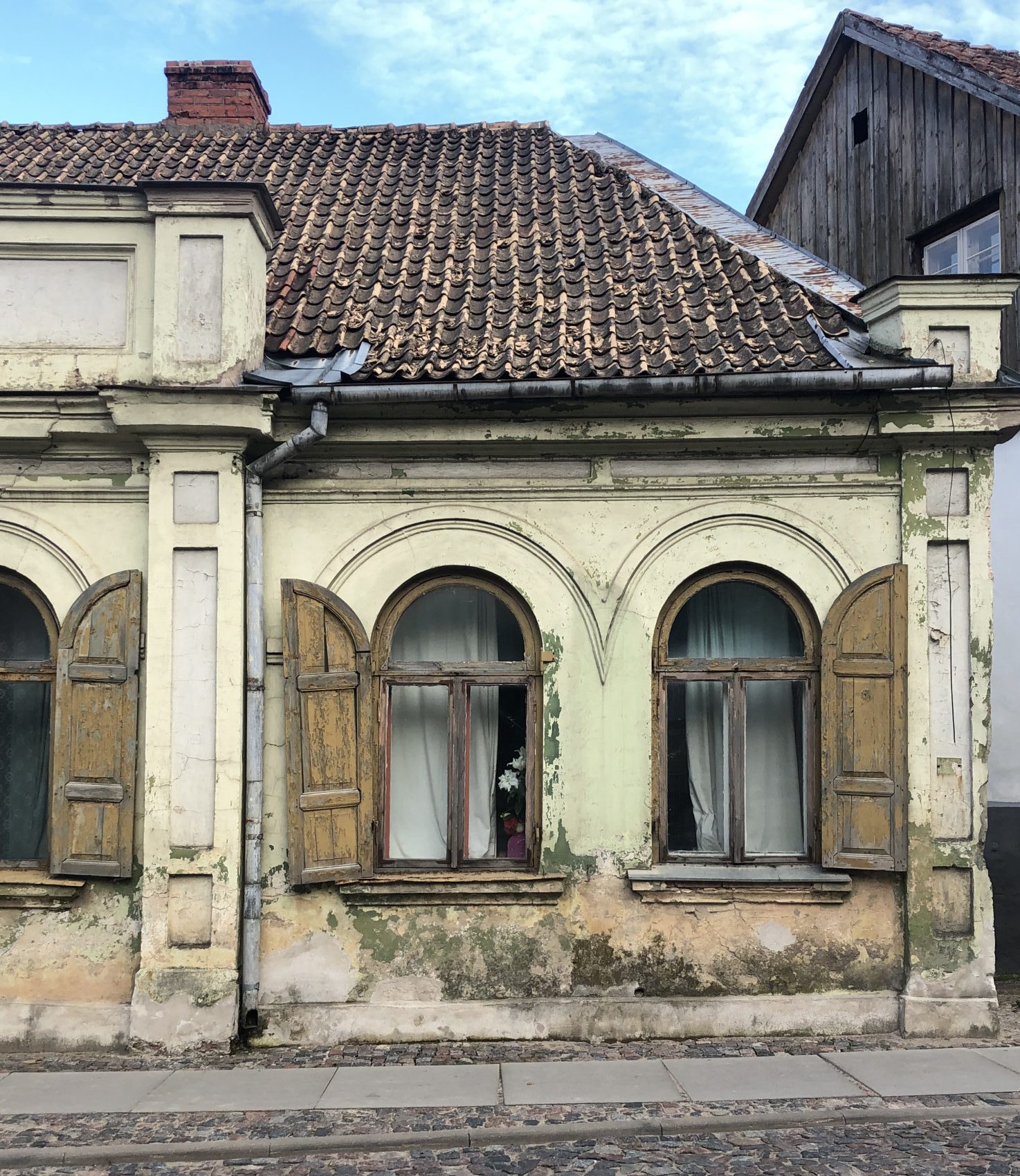 Historische Wohnhaus in Kuldīga 