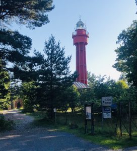 Roter Leuchtturm Ristna Tuletorn