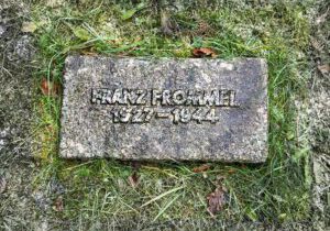 Kriegsgrab Franz Frommel in Friedrichshafen