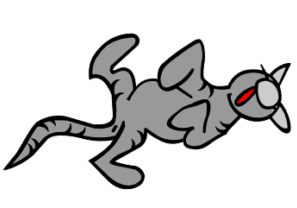 Schlafende Katzte benötigt keine Schlaftracker-App