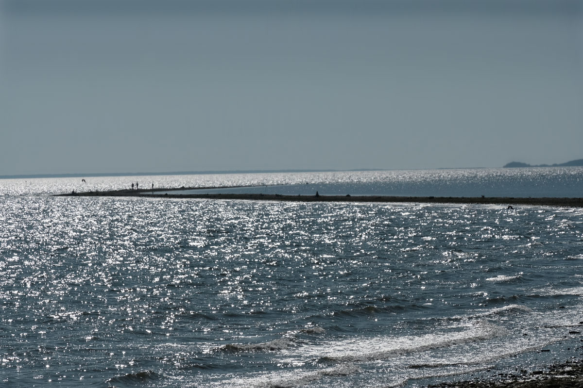 Endloses Meer auf Hiiumaa in Estland